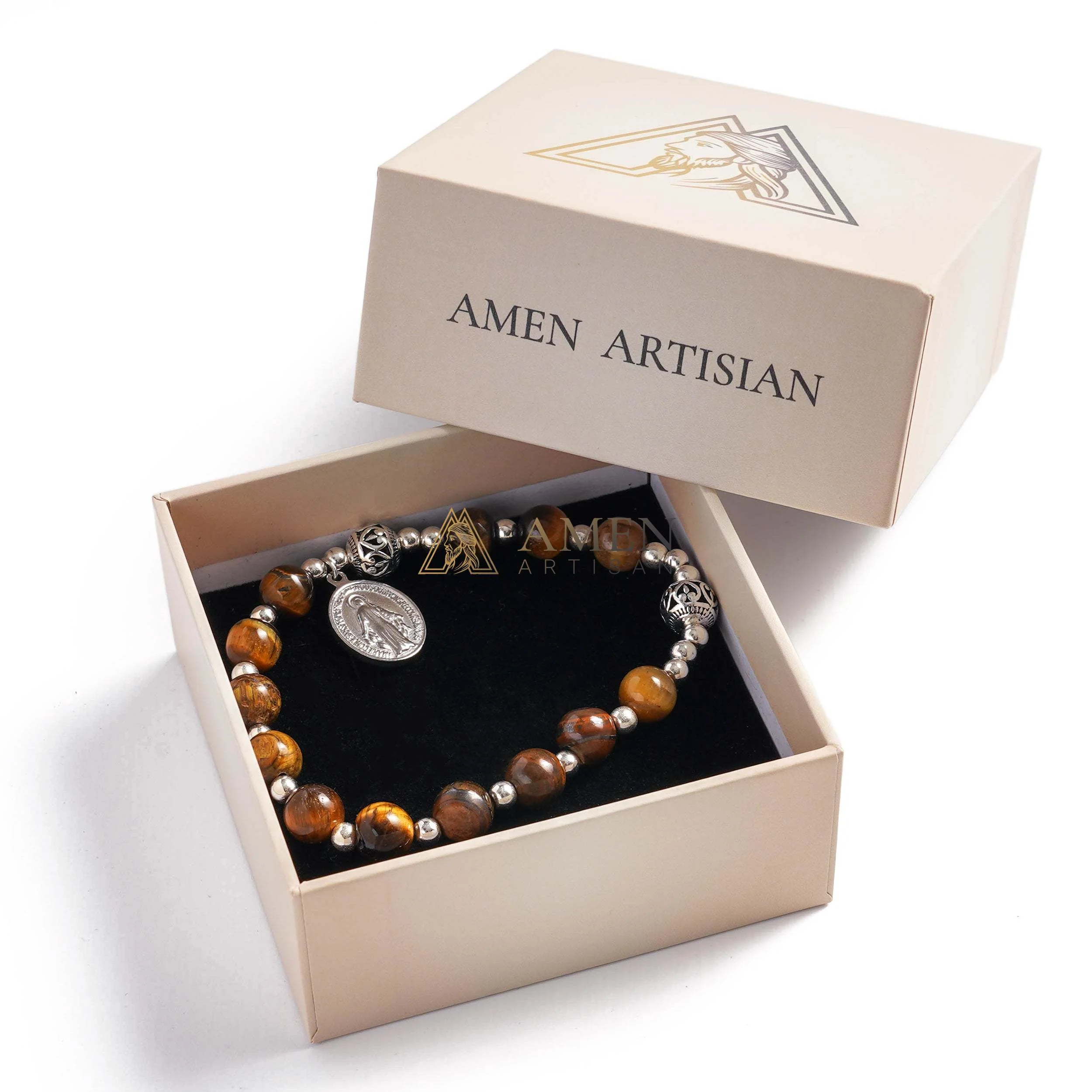 Natural Stone Bracelet Amen Artisan - Image 12