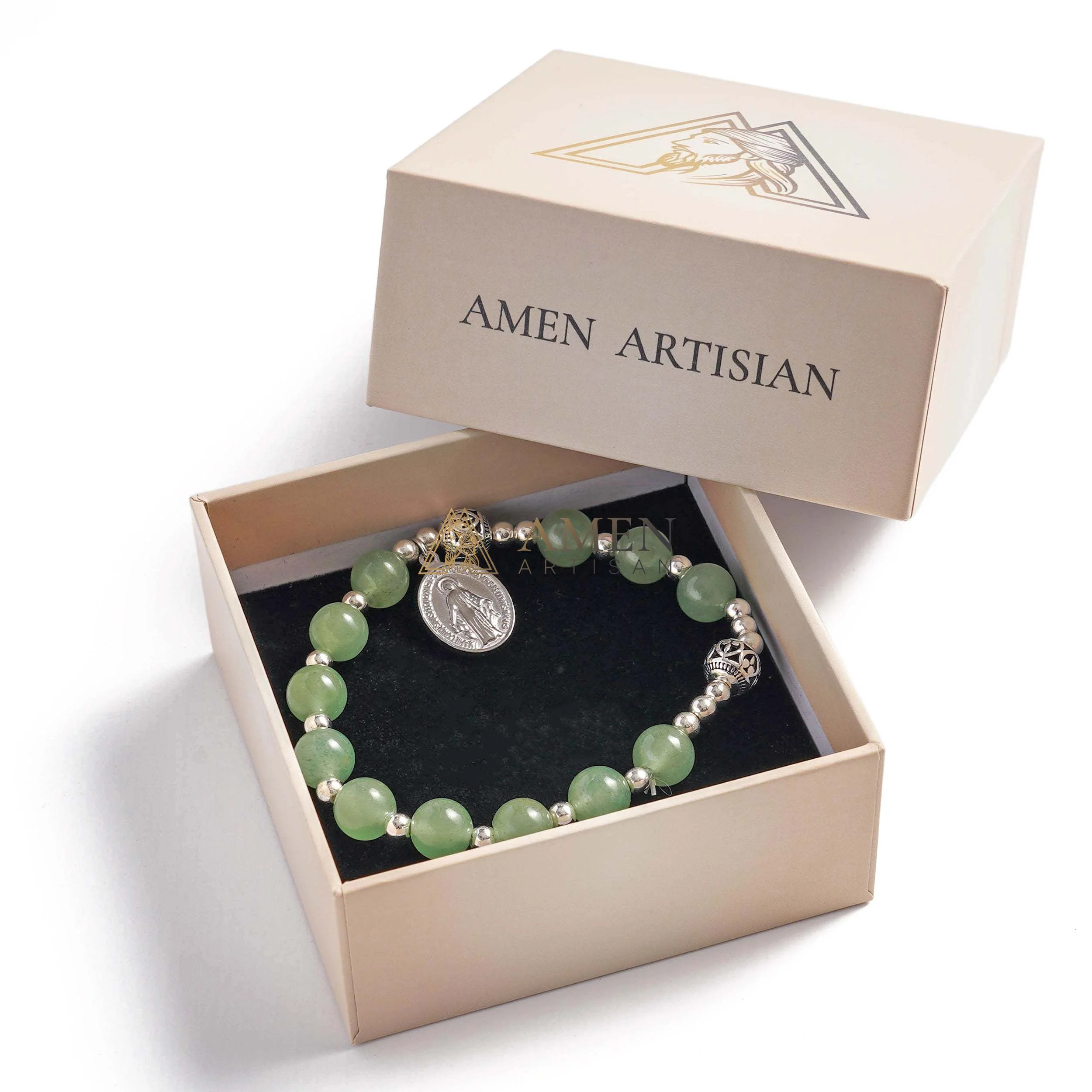Natural Stone Bracelet Amen Artisan - Image 13