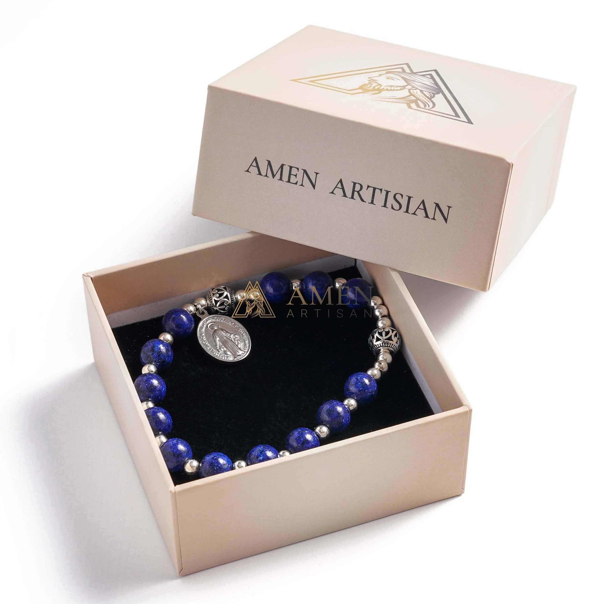 Natural Stone Bracelet Amen Artisan - Image 16