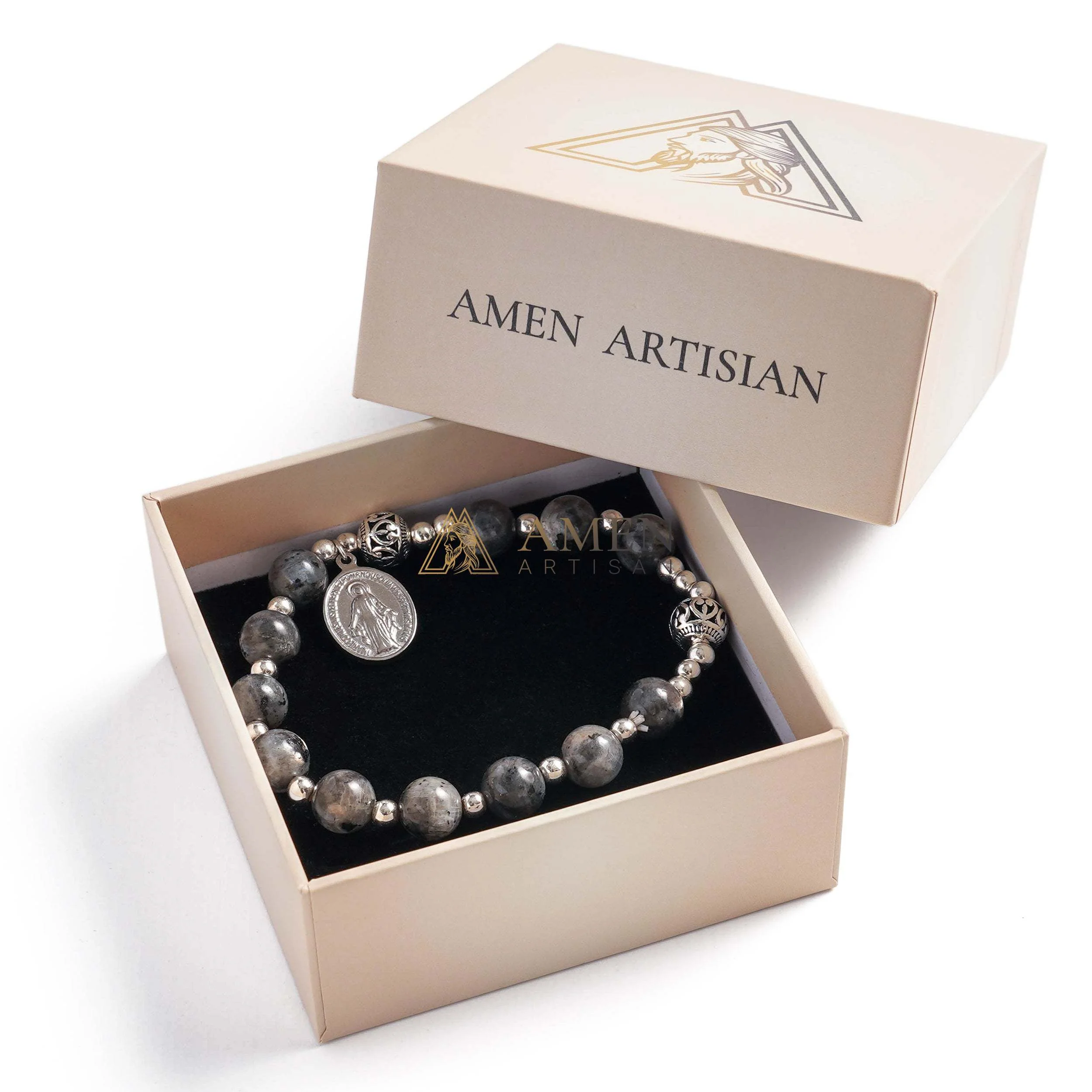 Natural Stone Bracelet Amen Artisan - Image 17