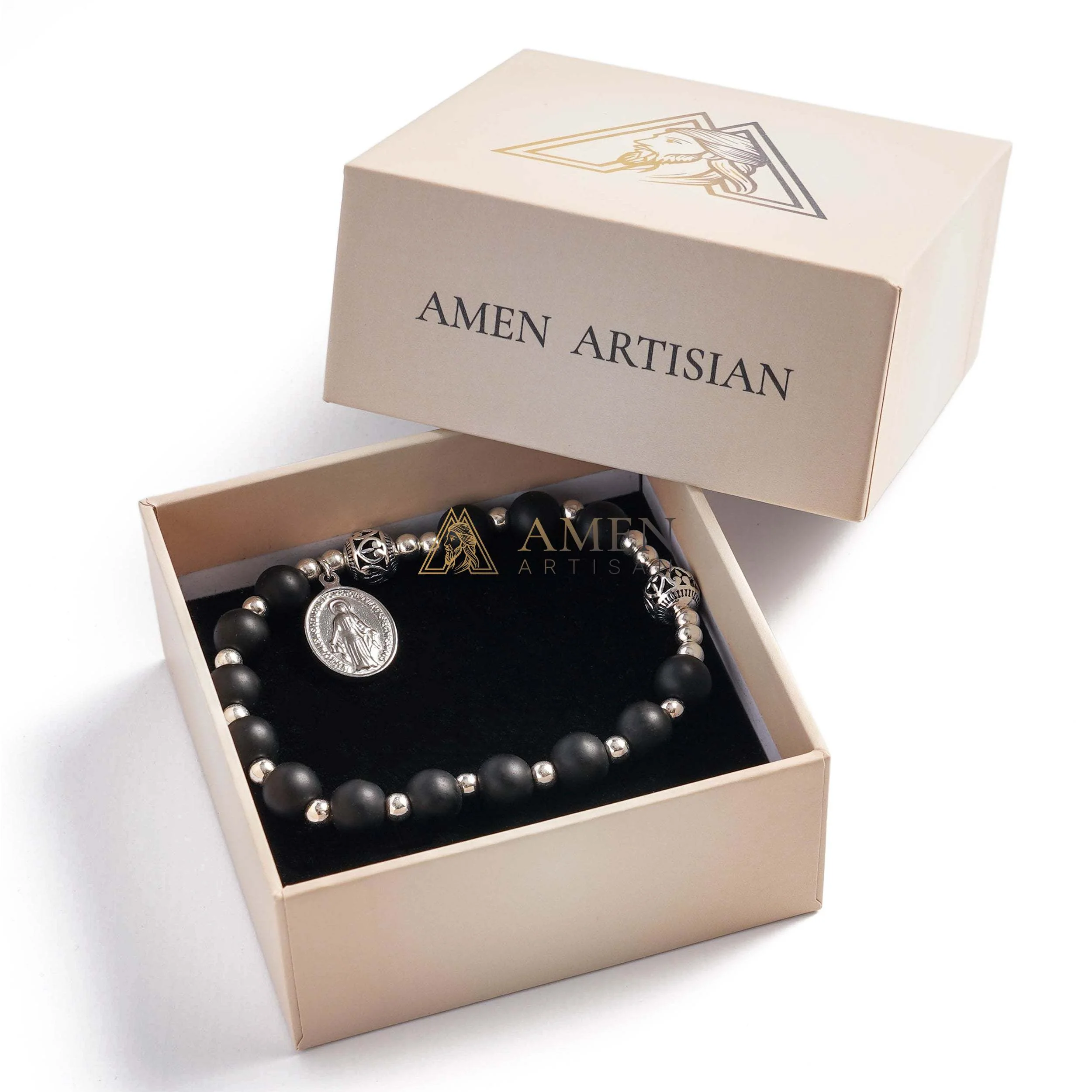 Natural Stone Bracelet Amen Artisan - Image 18
