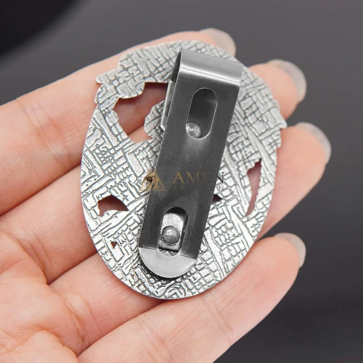 St Michael Medal Car Clip - Image 4